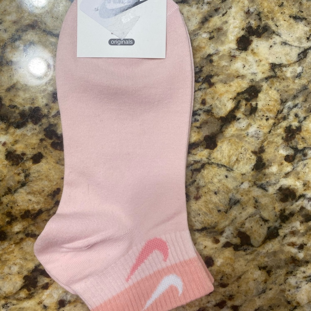 Nike Originals Soft Pink Socks